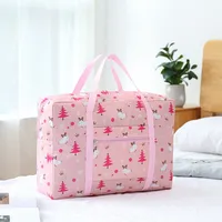 Waterproof Foldable Printing Enlarged Travel Bag Wholesale Nihaowholesale sku image 3