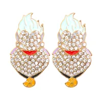 55622 Beautiful Creative Cartoon Funny Personalized Earrings Halloween Ghost Festival Earrings main image 5