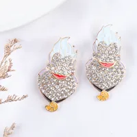 55622 Beautiful Creative Cartoon Funny Personalized Earrings Halloween Ghost Festival Earrings main image 3