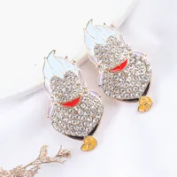 55622 Beautiful Creative Cartoon Funny Personalized Earrings Halloween Ghost Festival Earrings main image 2