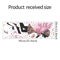 New Butterfly Flower Elf Girl Dancing Bedroom Wall Decoration Sticker Wholesale Nihaowholesale sku image 1