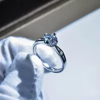 Luxurious Geometric Zircon Rings sku image 2