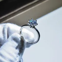 Luxurious Geometric Zircon Rings sku image 14