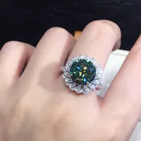 Fashion Geometric Copper Artificial Diamond Rings main image 1
