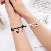 Simple Style Astronaut Alloy No Inlaid Couple Bracelets main image 1