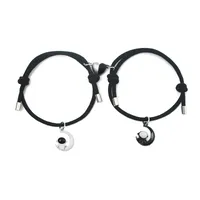 Simple Style Astronaut Alloy No Inlaid Couple Bracelets main image 5