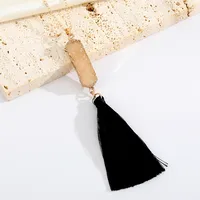 Geometric Resin Necklace Multicolor Pendant Tassel Sweater Chain Autumn And Winter New Chain main image 2