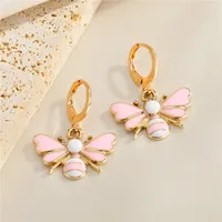 European And American New Jewelry Personality Insect Bee Three-dimensional Earrings Creative Earrings main image 2
