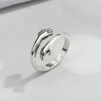Trend Retro Sword Devil Paw Ring Creative Cute Hug Hand Cat Paw Finger Ring Cross-border Jewelry main image 4