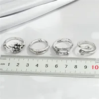 Trend Retro Sword Devil Paw Ring Creative Cute Hug Hand Cat Paw Finger Ring Cross-border Jewelry main image 5