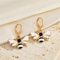European And American New Jewelry Personality Insect Bee Three-dimensional Earrings Creative Earrings sku image 1