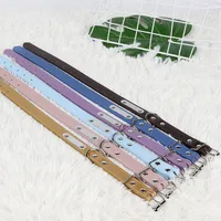 Psm Factory Direct Sales Pet Supplies Pu Leather Adjustable Collar Multiple Dog Cat Collar One Piece Dropshipping main image 3