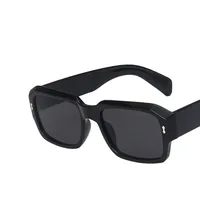 Cross-border European And American Large Frame Mi Nail Sunglasses  New Personalized Polygon Ins Simple Vintage Sunglasses Trend main image 3