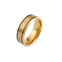 Titanium Steel 18K Gold Plated Simple Style Plating Geometric main image 3