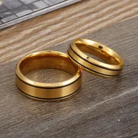 Titanium Steel 18K Gold Plated Simple Style Plating Geometric main image 4