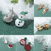 Christmas Plating Alloy No Inlaid Earrings Ear Studs main image 2