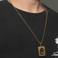 Creative Heart Pendant Personality Fashion Hip Hop Necklace Valentine's Day Gift Cross-border New Product sku image 5