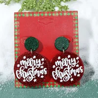 Christmas Plating Alloy No Inlaid Earrings Ear Studs sku image 7