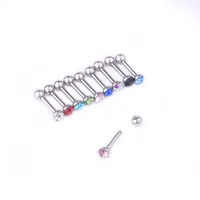 Ear Cartilage Rings & Studs Fashion Geometric 316 Stainless Steel  Diamond sku image 2