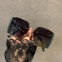 Korean Big Frame Square Sunglasses Wholesale sku image 1