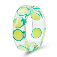 Simple Fruit Resin Ring sku image 2