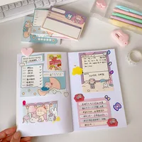 Japanese And Korean Cartoon Creative Cute Girl Note Book Wholesale main image 4