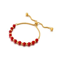Fashion Geometric Titanium Steel 18K Gold Plated Bracelets In Bulk main image 1