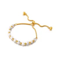 Fashion Geometric Titanium Steel 18K Gold Plated Bracelets In Bulk main image 5