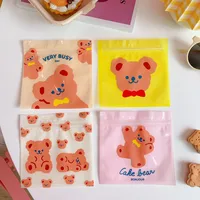 Cute Snack Sealed Bag Little Bear Food Biscuit Candy Bag main image 1