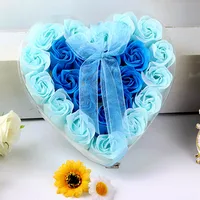 24 Soap Flower Gift Box Valentine's Day Simulation Rose Small Gift main image 2