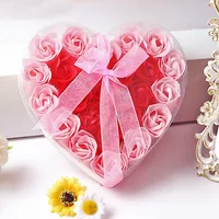 24 Soap Flower Gift Box Valentine's Day Simulation Rose Small Gift main image 3