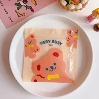 Cute Snack Sealed Bag Little Bear Food Biscuit Candy Bag sku image 5