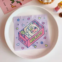 Cute Snack Sealed Bag Little Bear Food Biscuit Candy Bag sku image 11