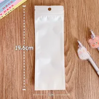New Hanging Size Sealing Pocket Pearlescent Storage Bag sku image 2