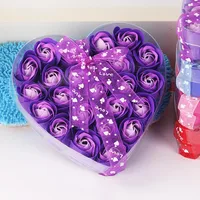 24 Soap Flower Gift Box Valentine's Day Simulation Rose Small Gift sku image 4