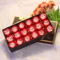 18 Roses Soap Flower Gift Box Valentine's Day Gift Creative Festival Gift sku image 3