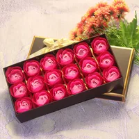 18 Roses Soap Flower Gift Box Valentine's Day Gift Creative Festival Gift sku image 1