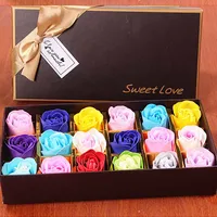 18 Roses Soap Flower Gift Box Valentine's Day Gift Creative Festival Gift sku image 9