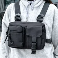 New Trendy Brand Tactical Vest Men's Light Functional Hip-hop Multi-functional Waist Bag main image 1