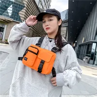 New Trendy Brand Tactical Vest Men's Light Functional Hip-hop Multi-functional Waist Bag main image 3