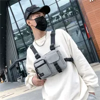 New Trendy Brand Tactical Vest Men's Light Functional Hip-hop Multi-functional Waist Bag main image 4