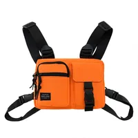New Trendy Brand Tactical Vest Men's Light Functional Hip-hop Multi-functional Waist Bag main image 5