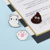 Cute Accessories Pin Cute Pet Cat Paw Print Brooch Collar Pin main image 1