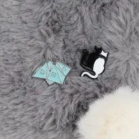 Southeast Northwest Origami Collar Pin Children's Enamel Badge Brooch main image 4