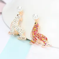 Popular Cartoon Marine Animal Seal Sea Lion Brooch Corsage main image 2