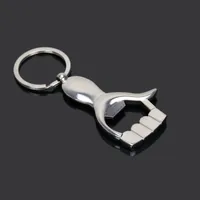 Shark Glossy Bottle Opener Metal Keychain Creative Small Gift main image 4