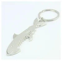 Shark Glossy Bottle Opener Metal Keychain Creative Small Gift main image 5