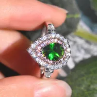 Simple Style Water Droplets Copper Artificial Gemstones Rings main image 1