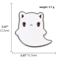 Cute Accessories Pin Cute Pet Cat Paw Print Brooch Collar Pin sku image 1