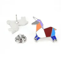 Cute Cartoon  Brooch Badge Cartoon Animal Dripping Oil Brooch sku image 3